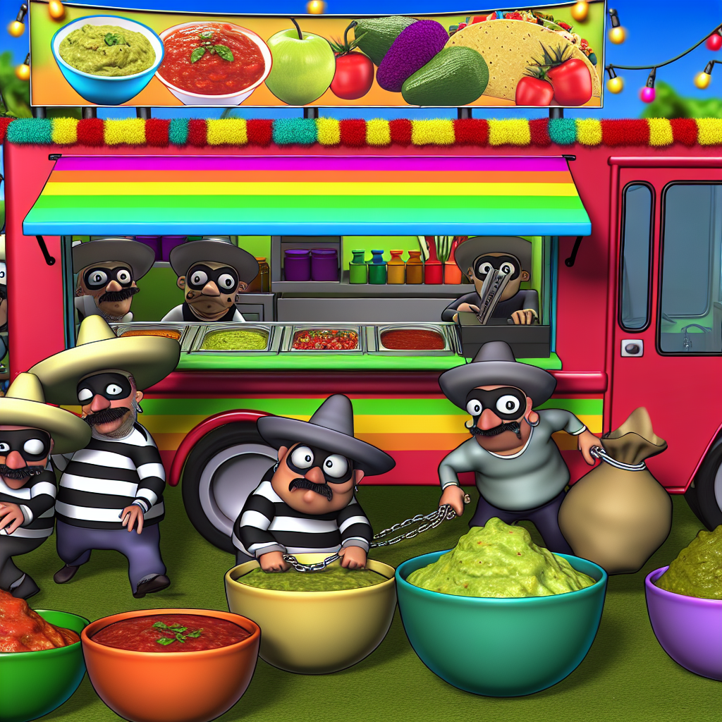 Food theft taco truck