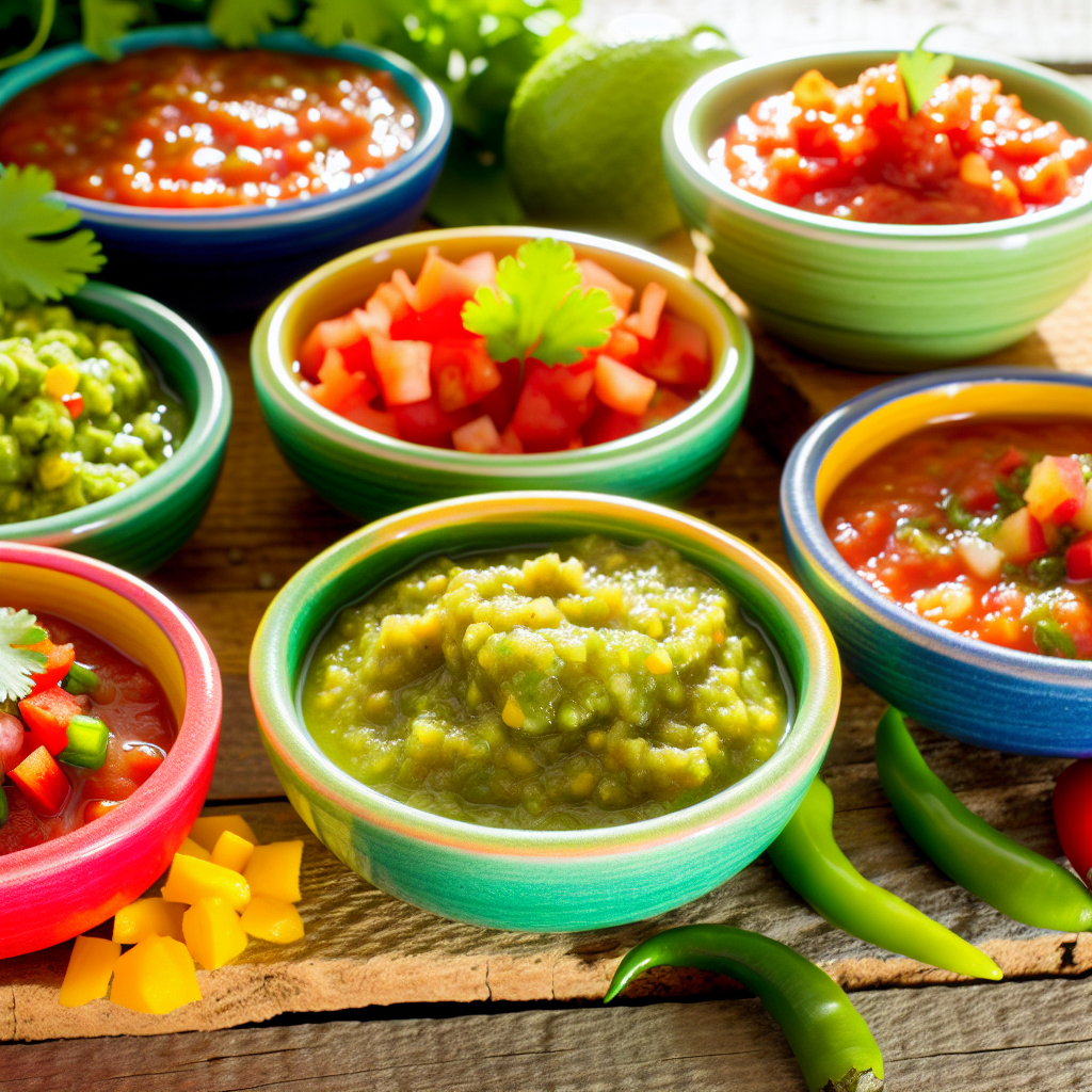 various salsa types