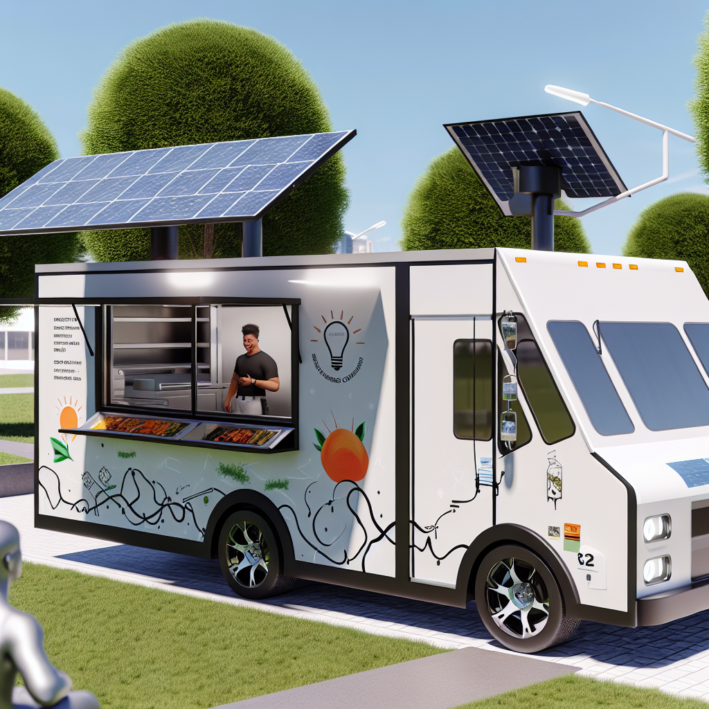 Food Truck with Lithium Battery System