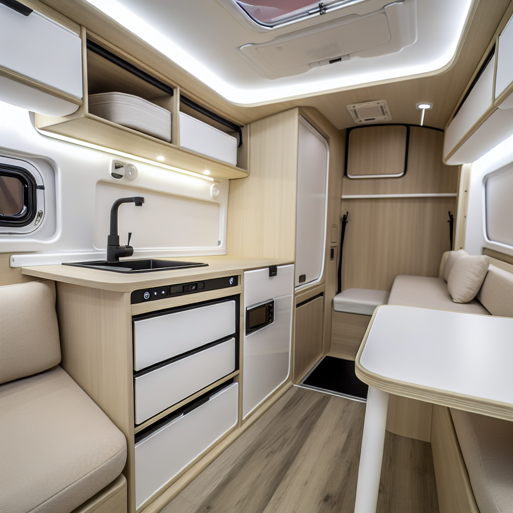 Lightweight Camper Interior