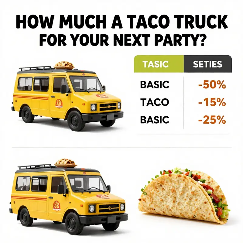 Exploring the various factors that affect taco truck rental costs.