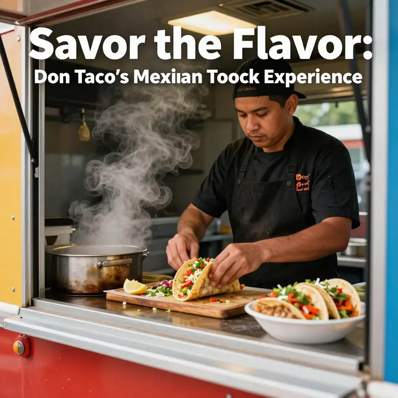 An array of authentic tacos showcasing the rich flavors offered by Don Taco.
