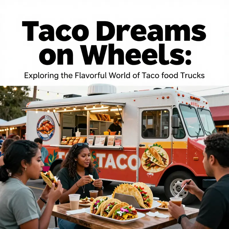 Taco food trucks create vibrant community hubs, serving flavors that celebrate culture and diversity.