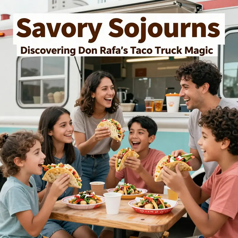 A flavorful selection of Don Rafa’s signature tacos, epitomizing culinary craftsmanship and freshness.