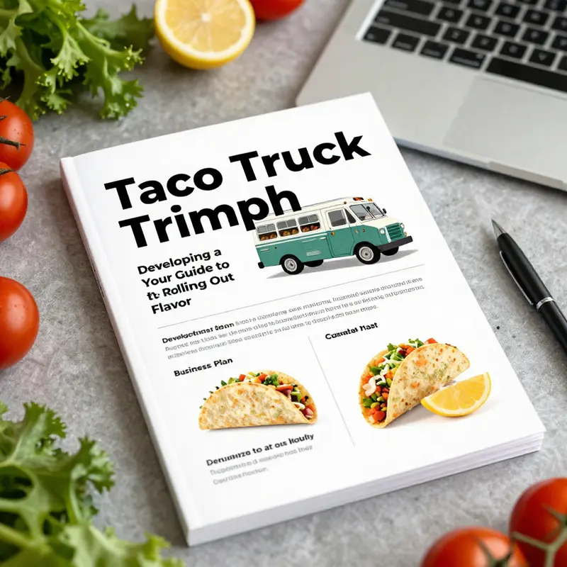 Food truck owners diving into the essentials of local regulations and permits in a vibrant setting.