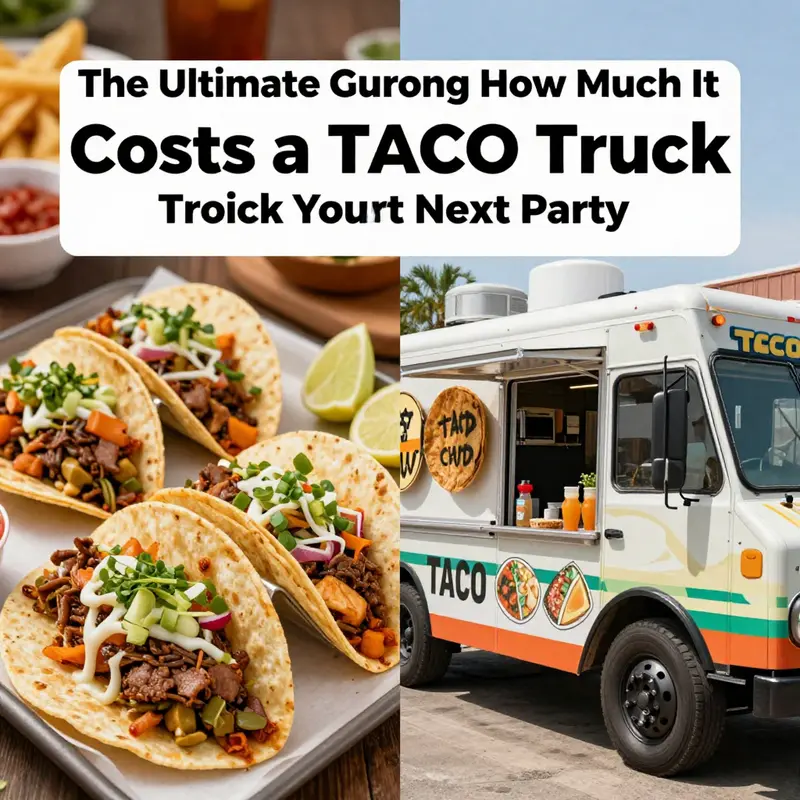 Discover the price range of renting a taco truck, perfect for your next event!