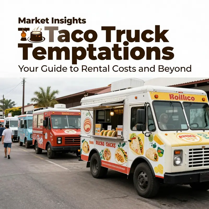Understanding the various costs associated with renting a taco truck.