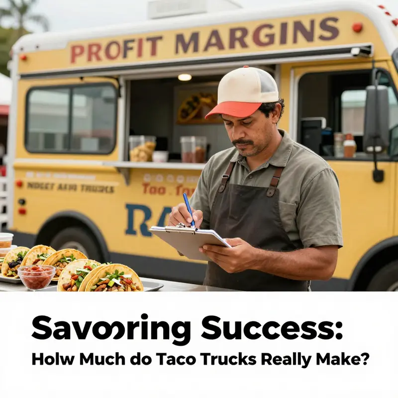A taco truck in action, bustling with customers during peak hours.