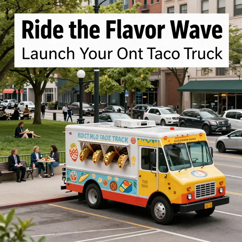 Crafting a unique business plan to get your taco truck on the road.