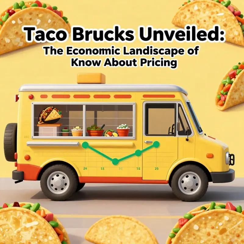 A vibrant festival scene featuring colorful new taco trucks, ready to serve delicious tacos.