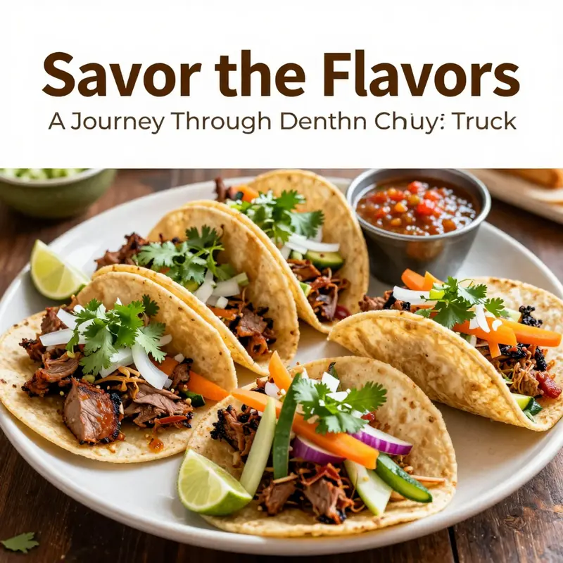 A beautiful display of Don Chuy’s authentic Mexican tacos, celebrating traditional flavors.