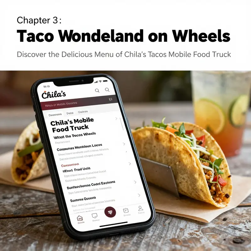 A colorful and tempting array of tacos from Chila’s Tacos Mobile Food Truck, showcasing their diverse offerings.