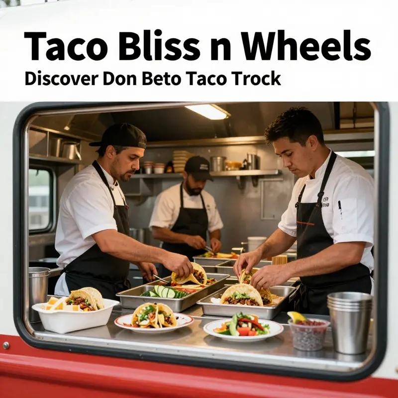 A tantalizing assortment of tacos highlighting the best of Don Beto’s menu.