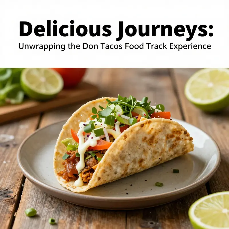 The lively ambiance of Don Tacos Food Truck in Austin, attracting taco lovers under the warm Texas sun.