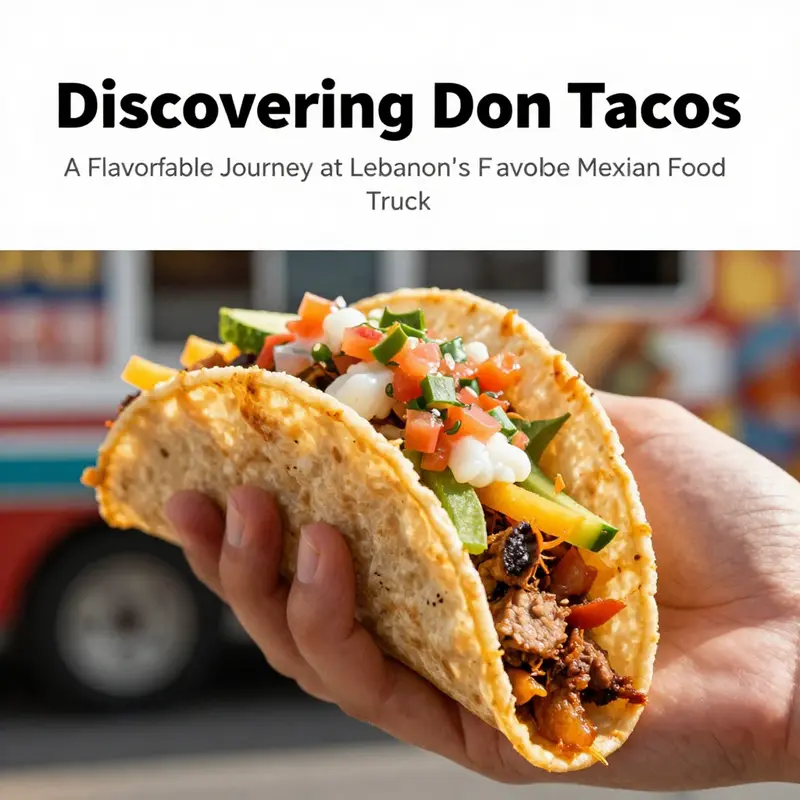 A delicious array of menu items from Don Tacos, highlighting the freshness and diversity of its offerings.