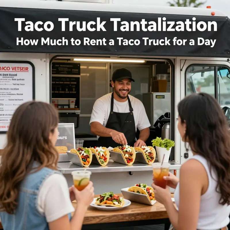 Overview of basic rental costs for taco trucks to help you budget effectively.