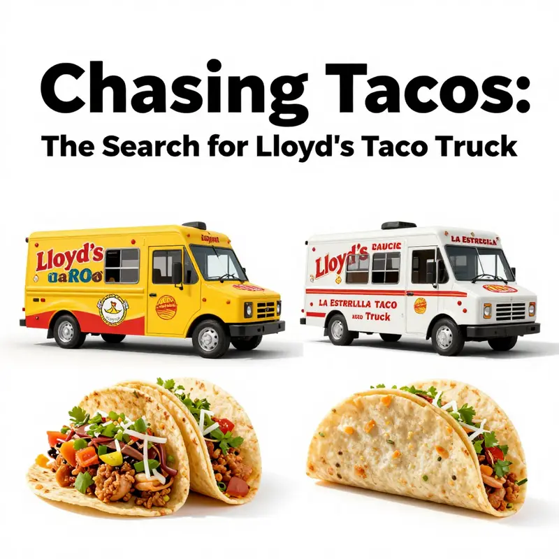 The once-bustling Lloyd’s Taco Truck now stands closed, as the vibrant street life continues around it.