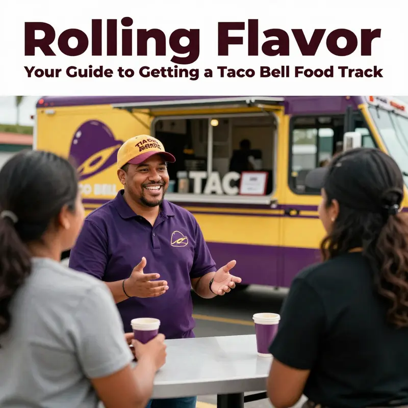 Embarking on your journey to own a Taco Bell food truck.