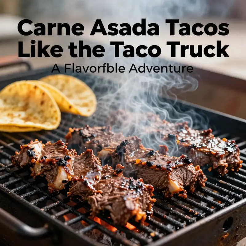 The perfect cuts for carne asada: flank and skirt steak await the grill.