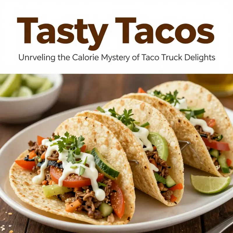 A colorful spread of taco truck tacos, each representing unique fillings and presentations.