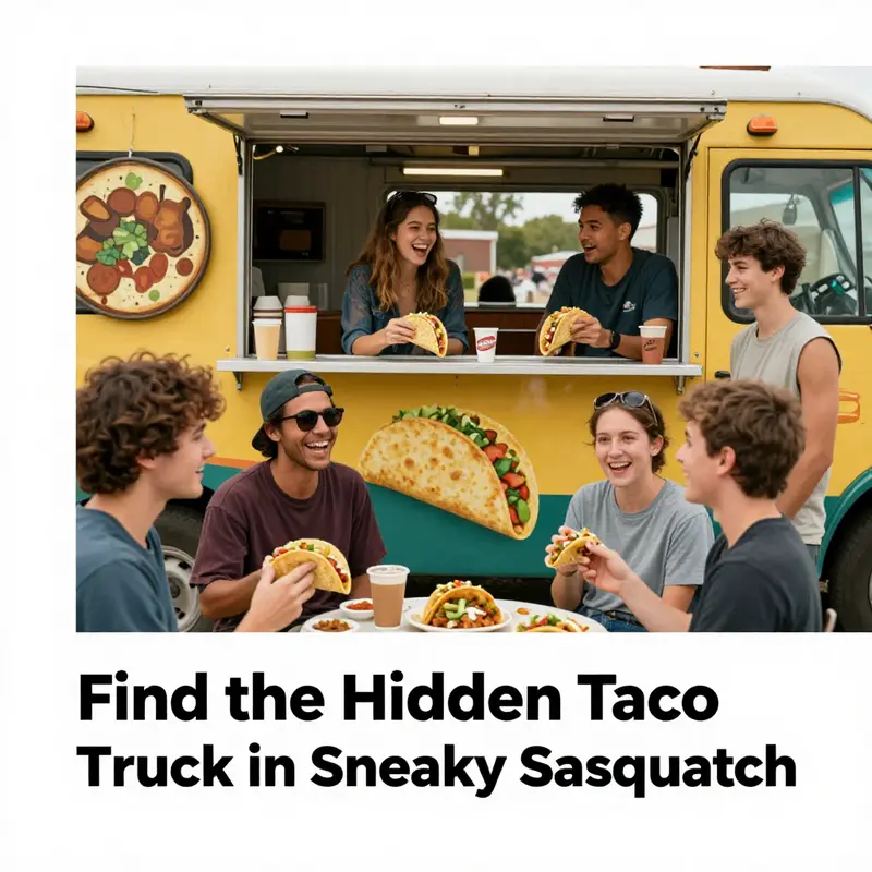 A glimpse of the hidden taco truck location amidst the beautiful Mesa nursery.