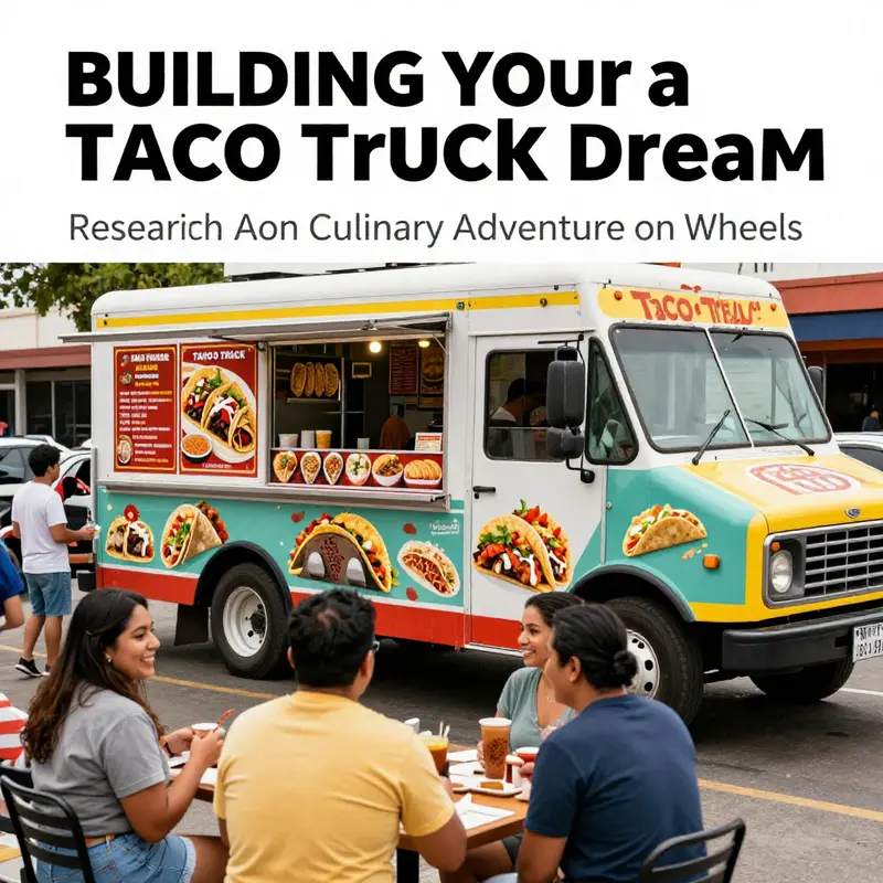Diving into market research and planning for your taco truck adventure.