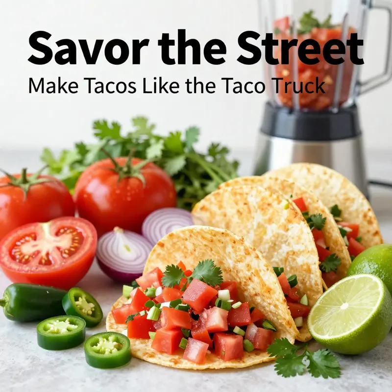 Fresh corn tortillas, the heart of authentic tacos.