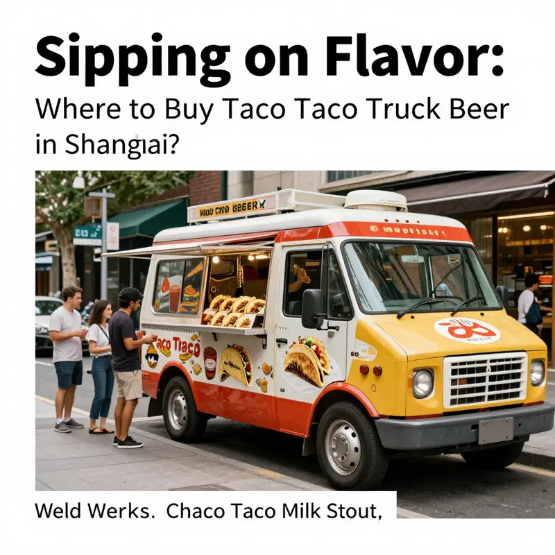 Enjoying craft beer and tacos at Kwok’s Taco Truck in Guangzhou.