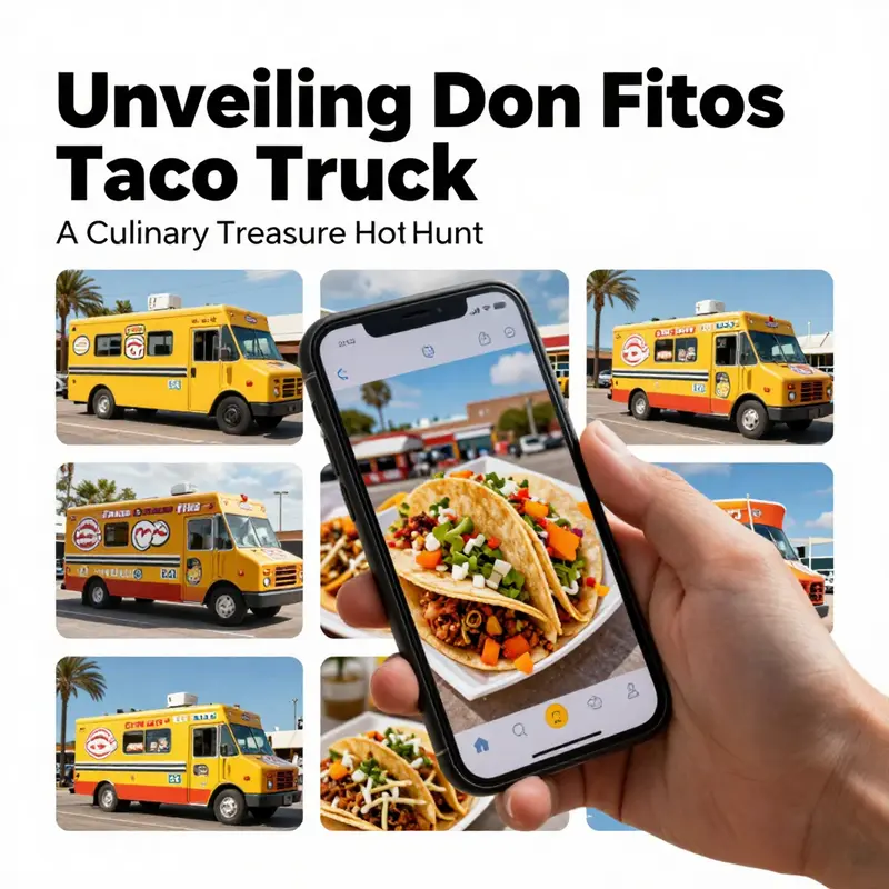 Discovering the excitement surrounding Don Fitos Taco Truck, even in its absence.