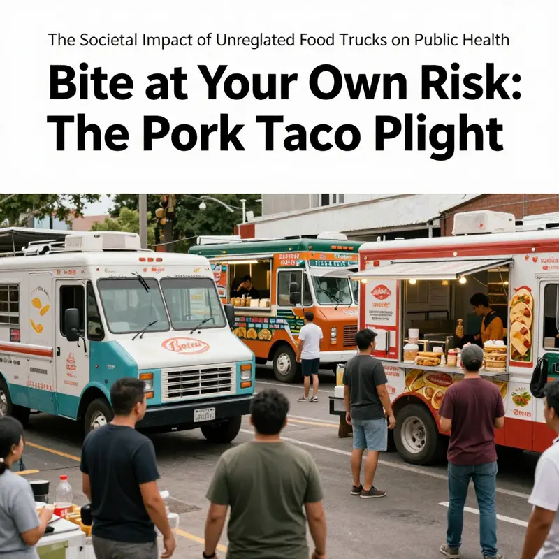 The tempting appearance of a pork taco that hides serious health risks.