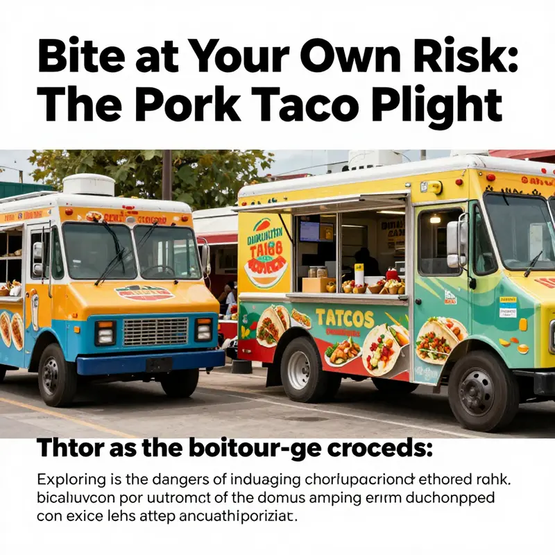 A lively street market filled with various food trucks and people enjoying food.