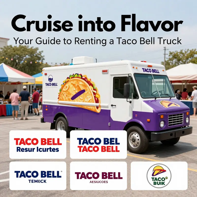 Exploring various rental options to bring the Taco Bell truck to your event.