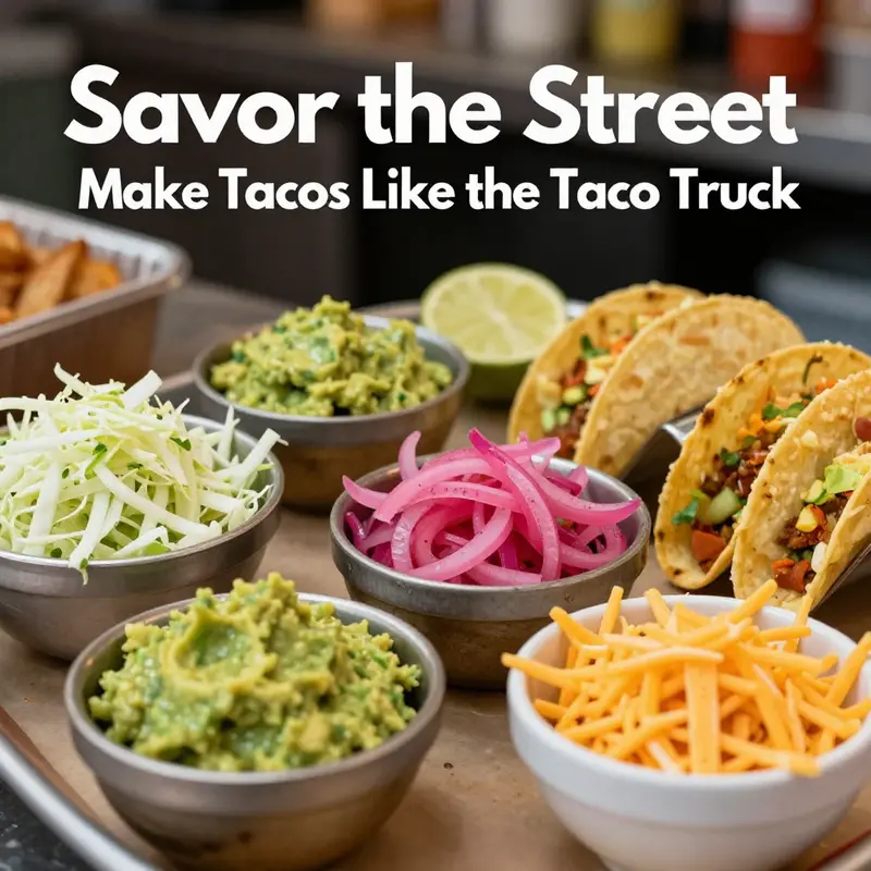 Fresh corn tortillas, the heart of authentic tacos.