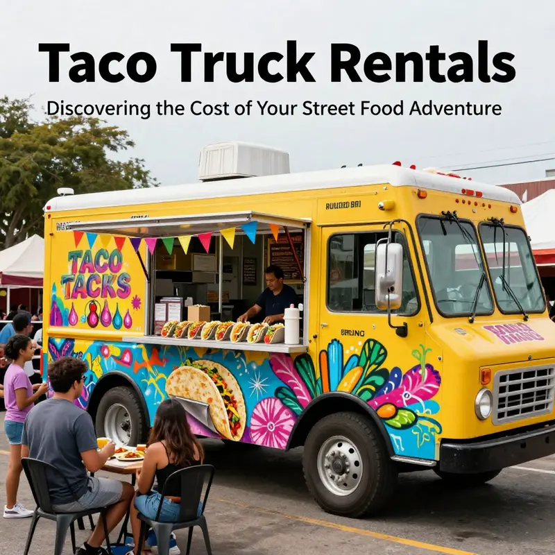 A taco truck ready to serve: understanding the cost factors involved.
