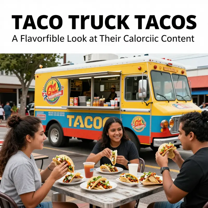 A vibrant taco truck with customers enjoying their meals, displaying the cultural importance of taco trucks in the community.