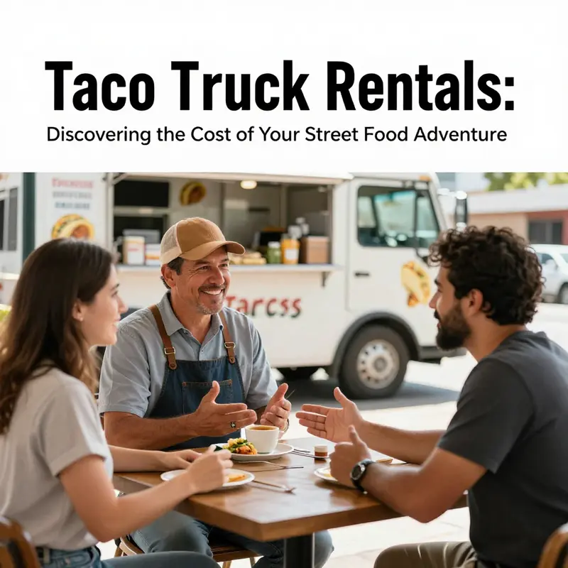 A taco truck ready to serve: understanding the cost factors involved.