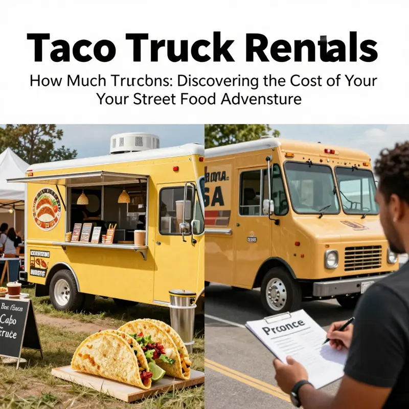 A taco truck ready to serve: understanding the cost factors involved.