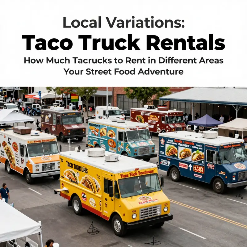 A taco truck ready to serve: understanding the cost factors involved.