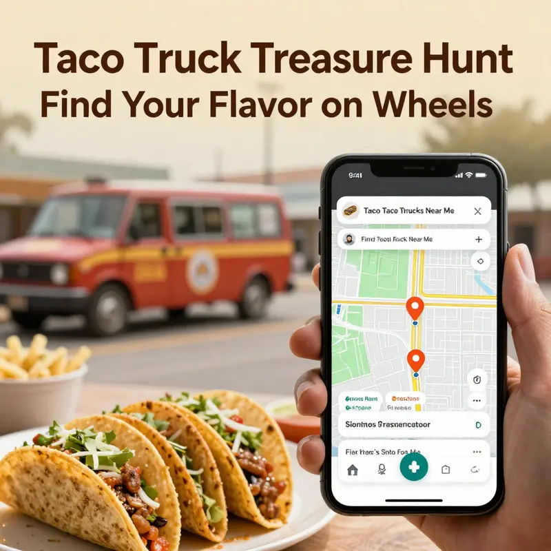 Locating taco trucks made easy with dedicated mobile apps.