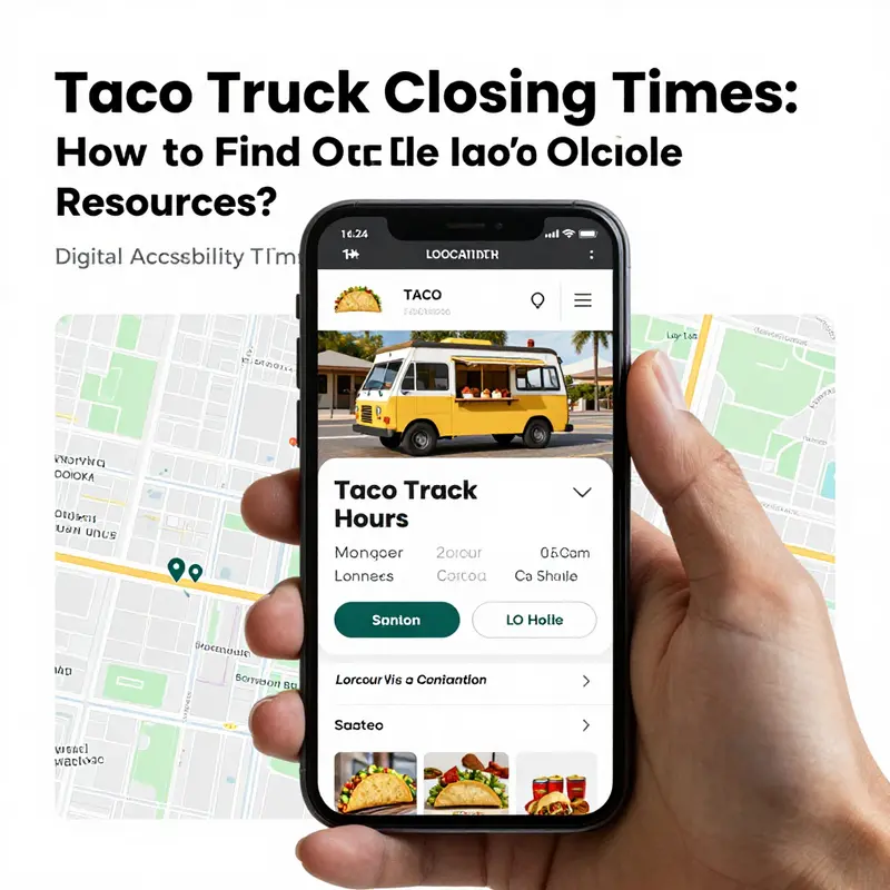 Explore the impact of location on taco truck closing times.