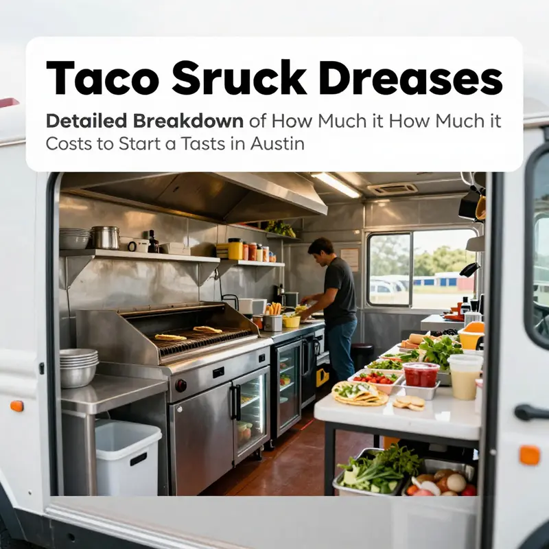 Explore the varying costs of purchasing or leasing a taco truck in Austin.