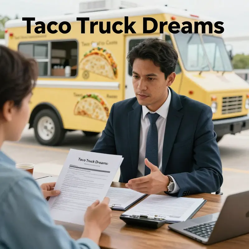 Explore the varying costs of purchasing or leasing a taco truck in Austin.