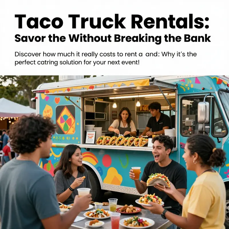 A bustling taco truck interaction with customers, showcasing vibrant colors and diverse taco offerings.