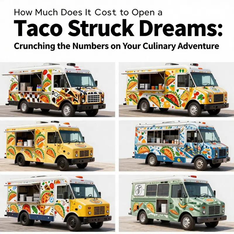 Explore the variety of vehicle options available for taco truck entrepreneurs.