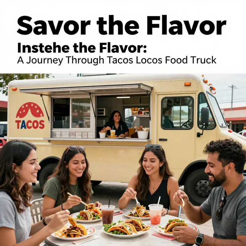 Tacos Locos Food Truck creating a community atmosphere in Champaign.