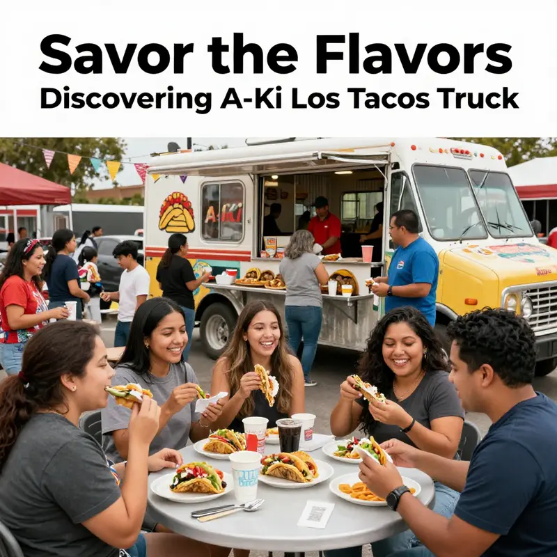 A mouthwatering display of tacos showcasing the fresh and diverse offerings from A-Ki Los Tacos Truck.