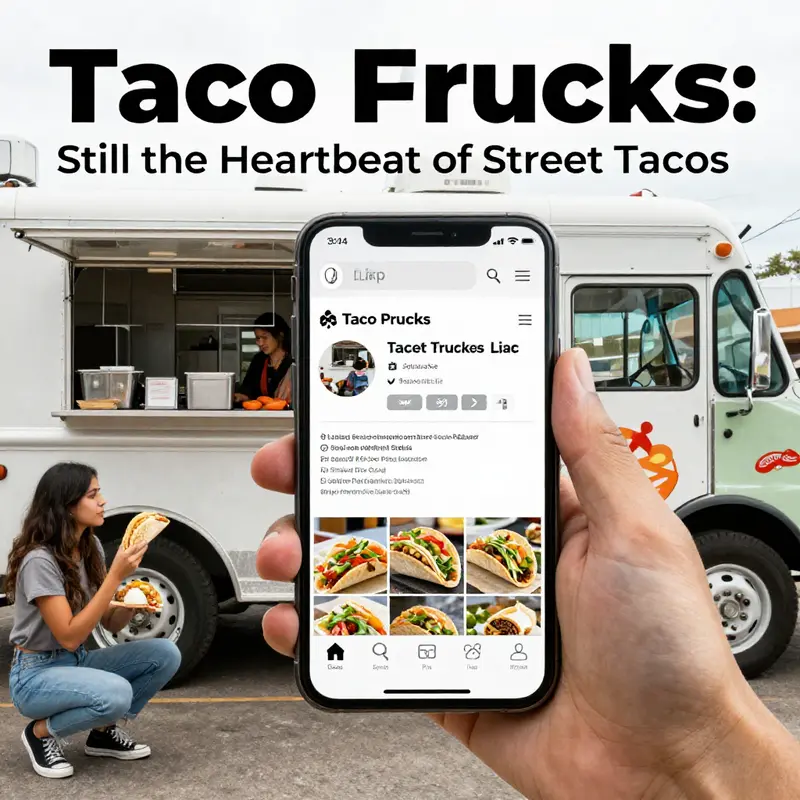 A taco truck in action, serving the community with authentic street tacos.