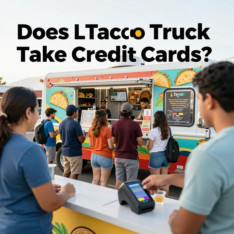 Customers enjoy their taco experience while easily paying with credit cards.