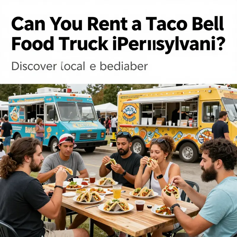 A group of friends sharing tacos from different food trucks in a festive setting.
