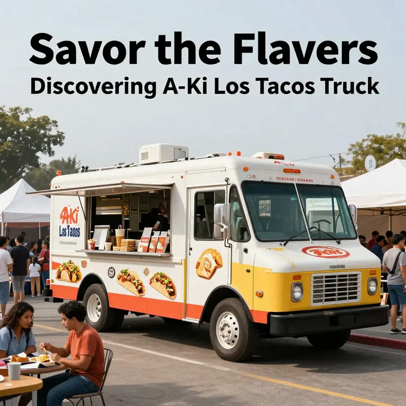 A mouthwatering display of tacos showcasing the fresh and diverse offerings from A-Ki Los Tacos Truck.